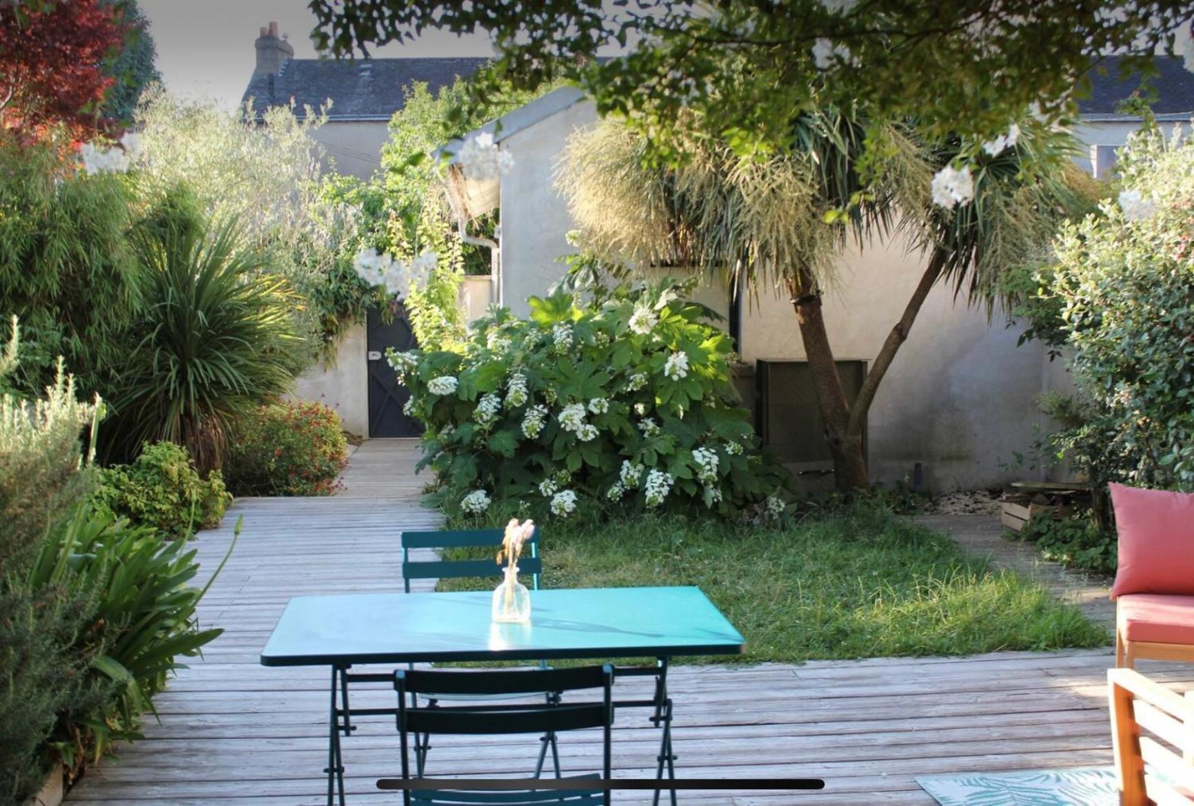 Duplex Confort Et Jardin Charmant Nantes Eksteriør billede